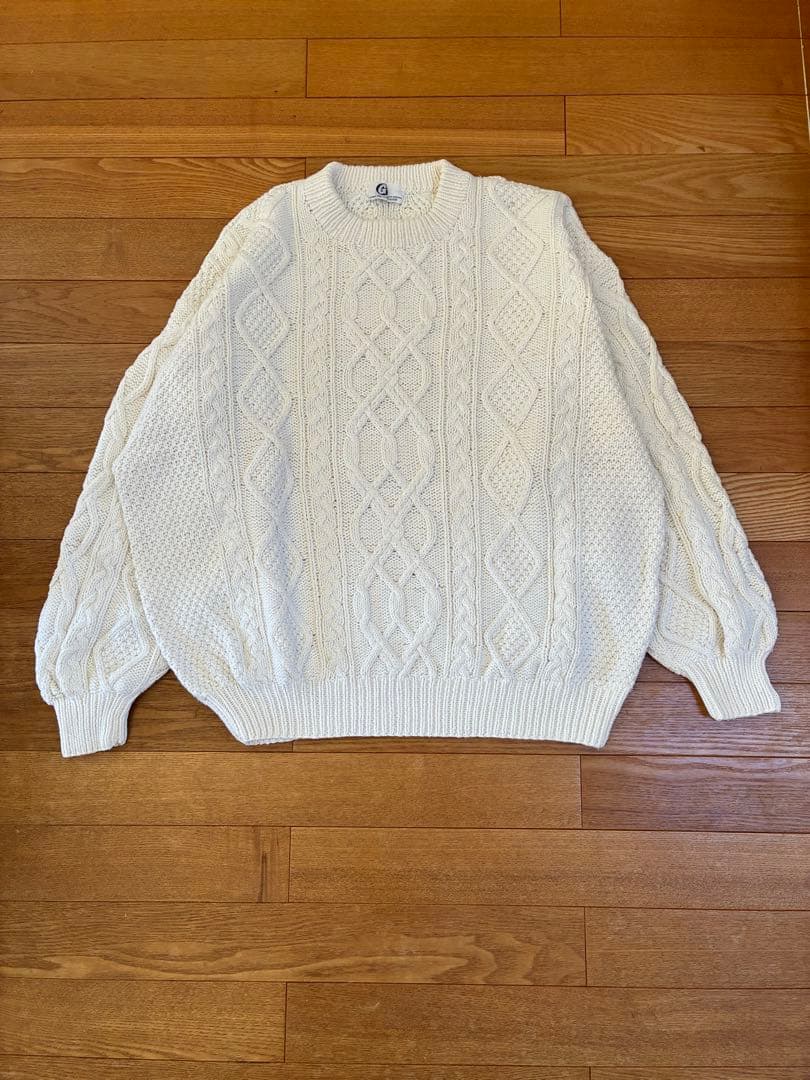 初期 GOOD ENOUGH フィッシャーマンニット