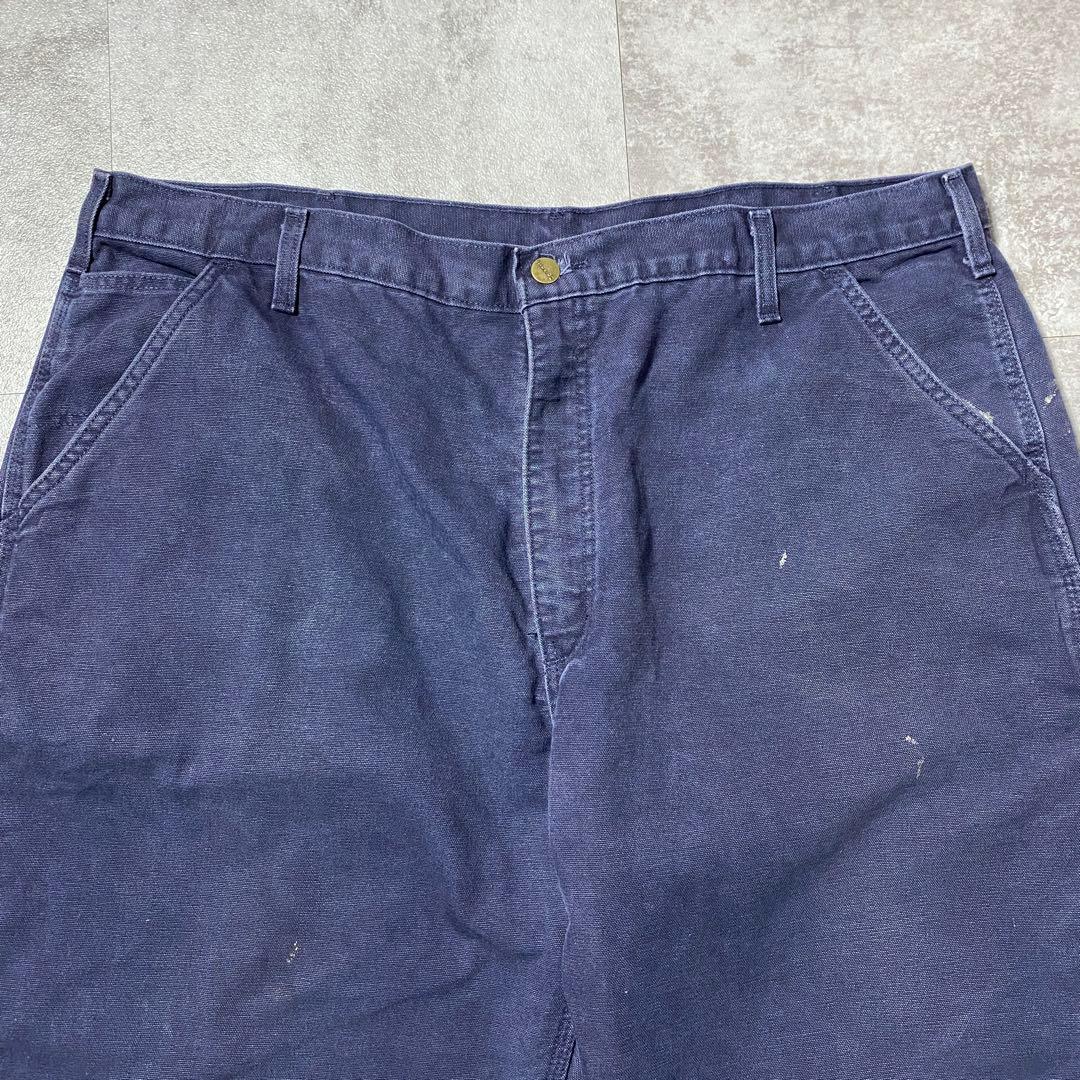 【42×30】カーハート　ジッパーフライ　ライナーブランケット　ペインターパンツ