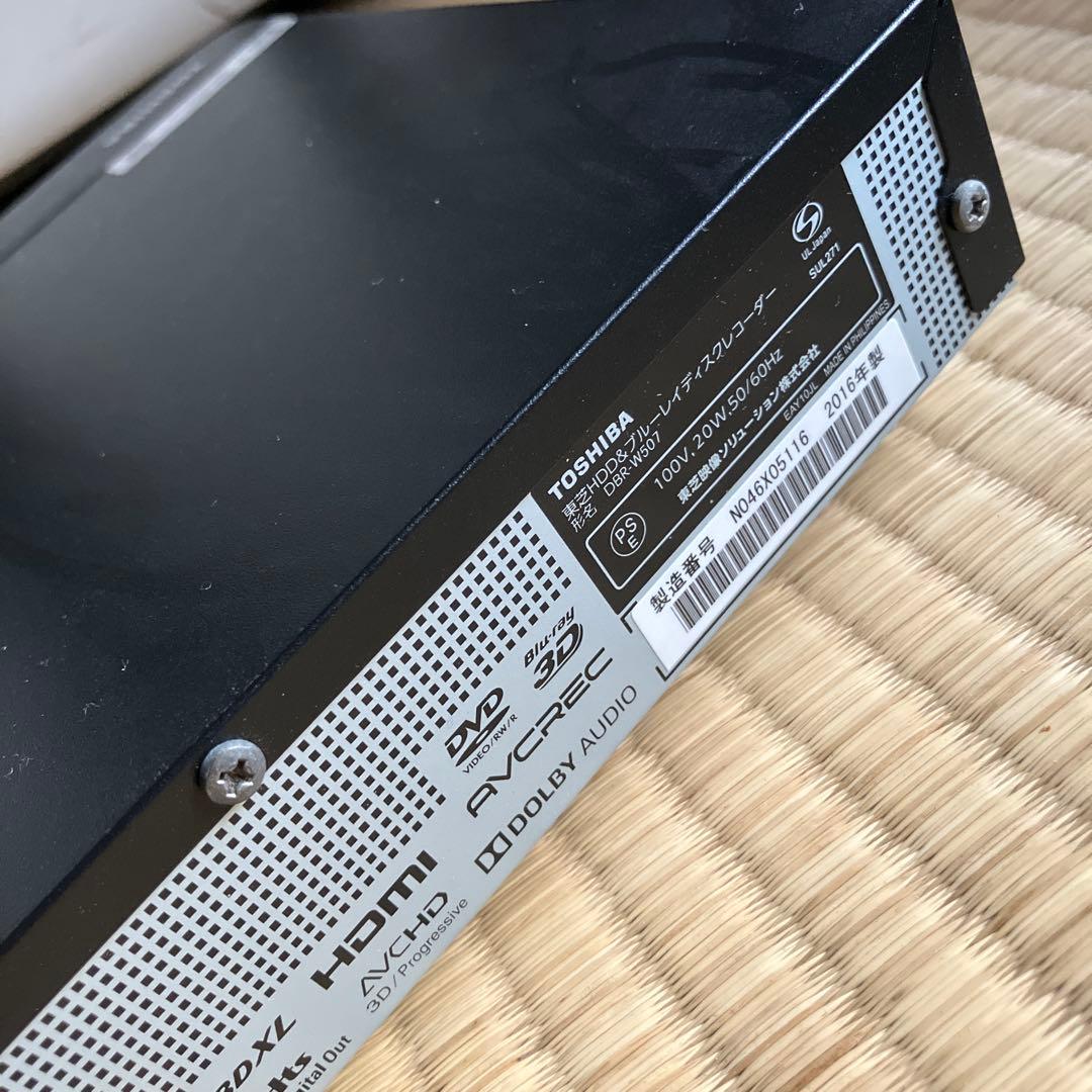 TOSHIBA DVDプレーヤー DBR-w507