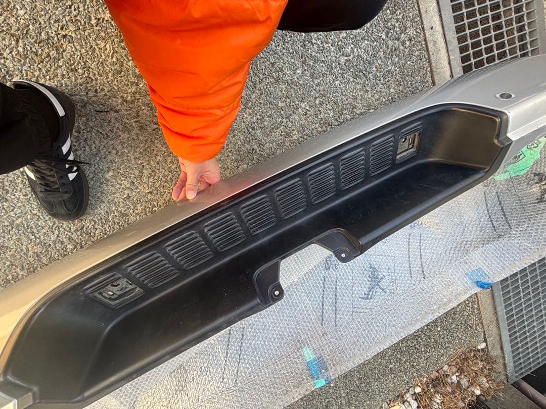 ハイエース　純正　前後バンパー