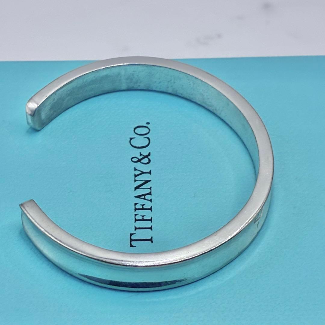 ティファニー　1837　ナロー　カフ　バングル　スリム　シルバー　腕周り15cm
