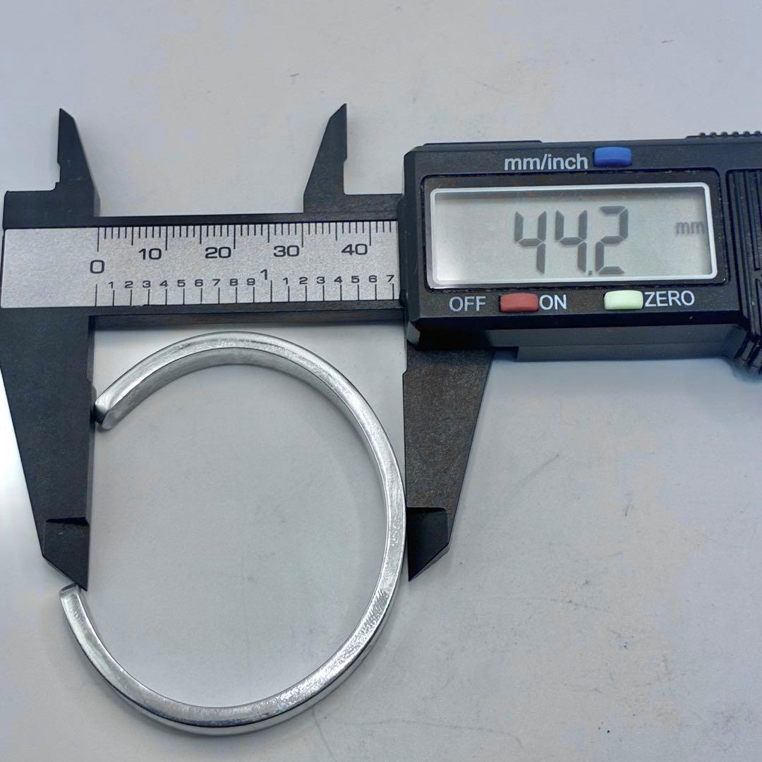 ティファニー　1837　ナロー　カフ　バングル　スリム　シルバー　腕周り15cm