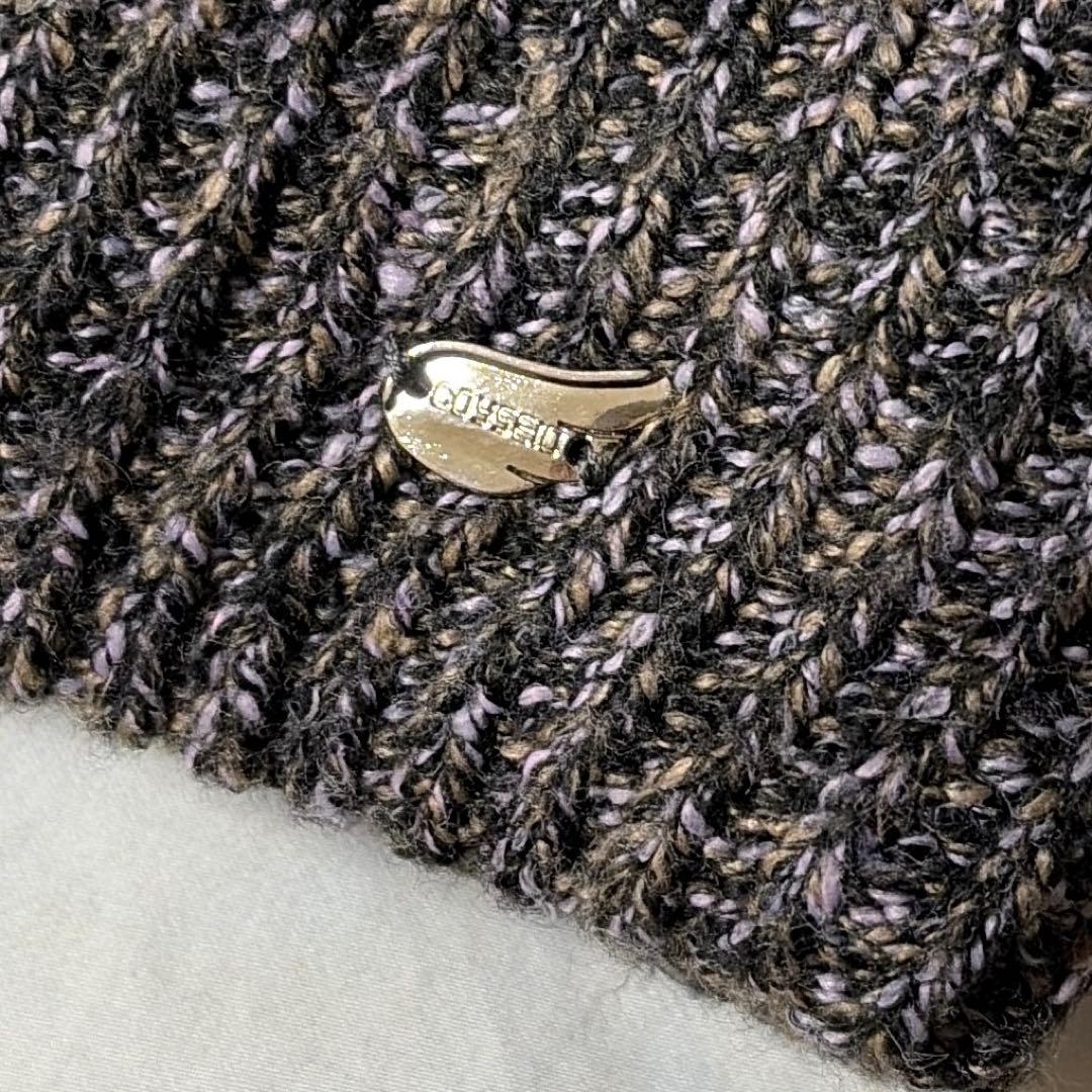 帽子 COYSEIO Wide Cat Beanie Purple