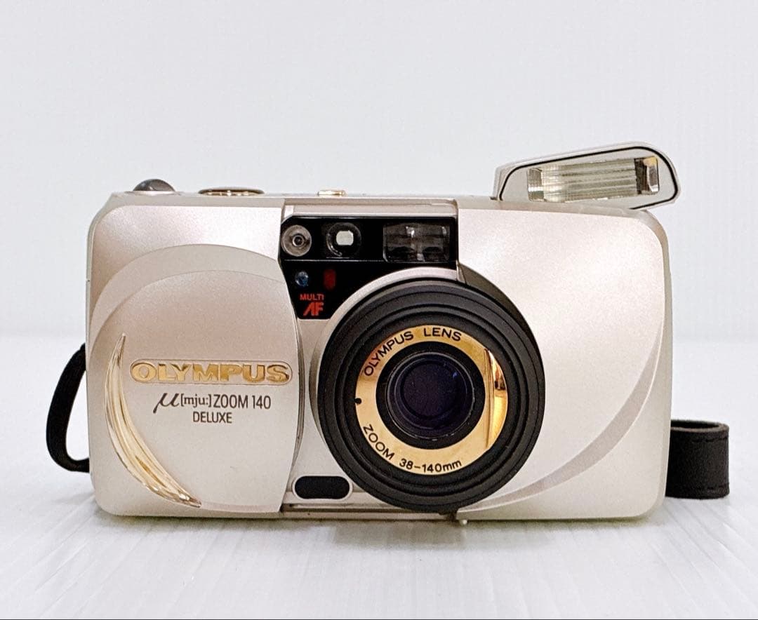 ピンクの猫様 【完動 美品】OLYMPUS μ ZOOM 140 DELUXE