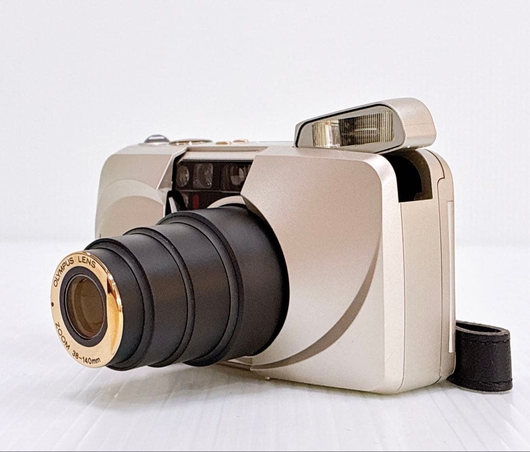 ピンクの猫様 【完動 美品】OLYMPUS μ ZOOM 140 DELUXE