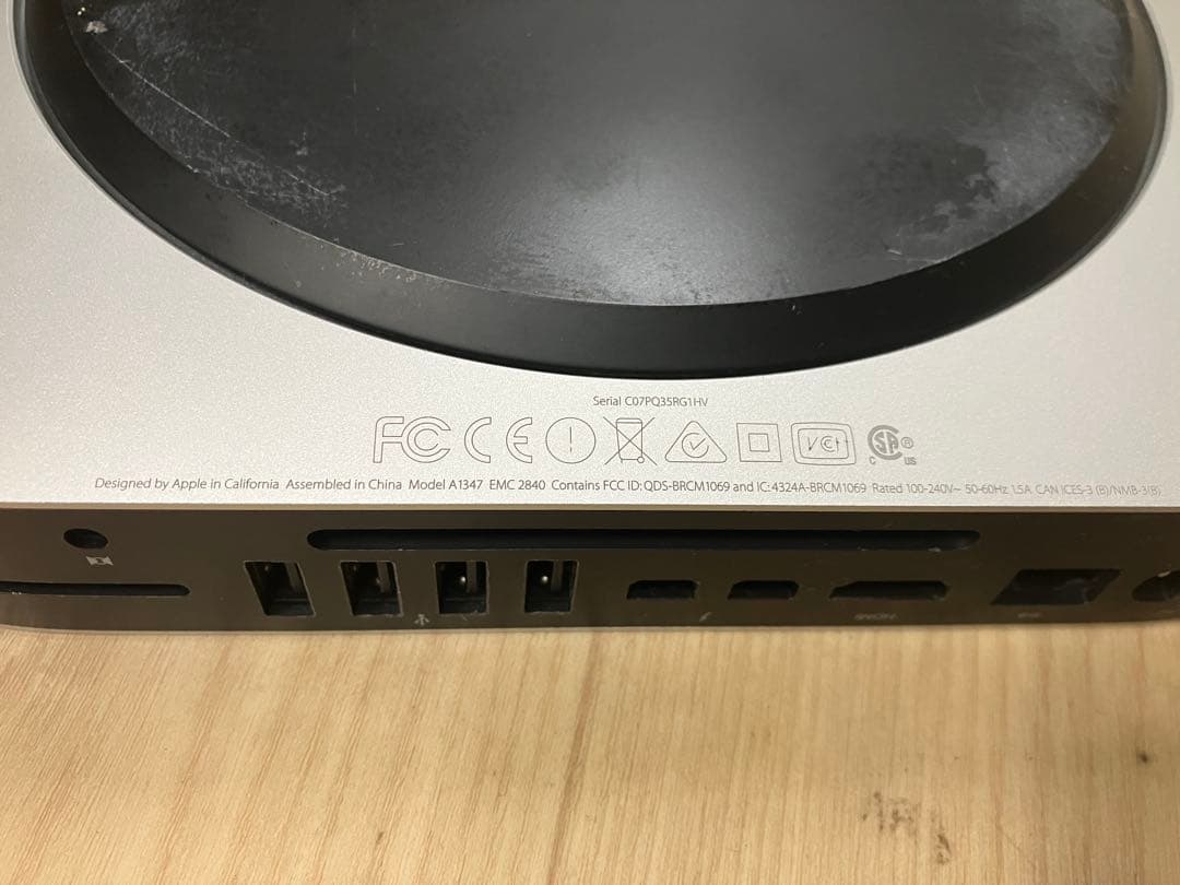 ミニPC Apple Mac mini 1.4GHz Intel Core i5
