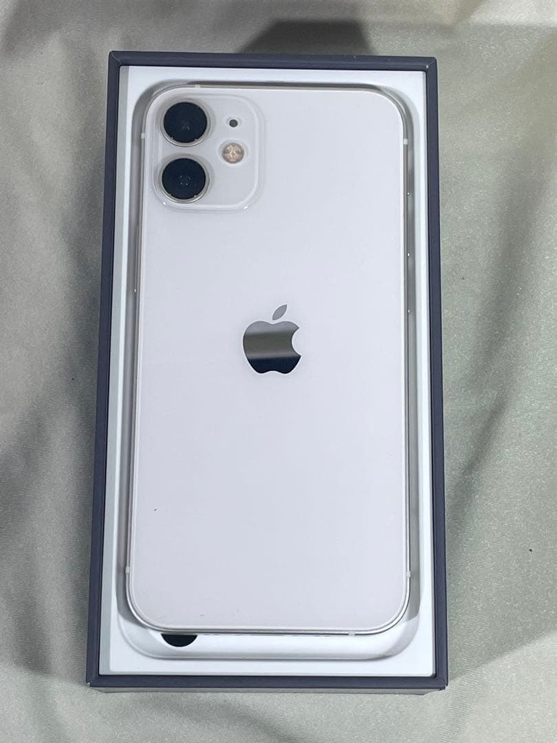 iPhone12 mini 128GB ホワイト バッテリー100% 美品