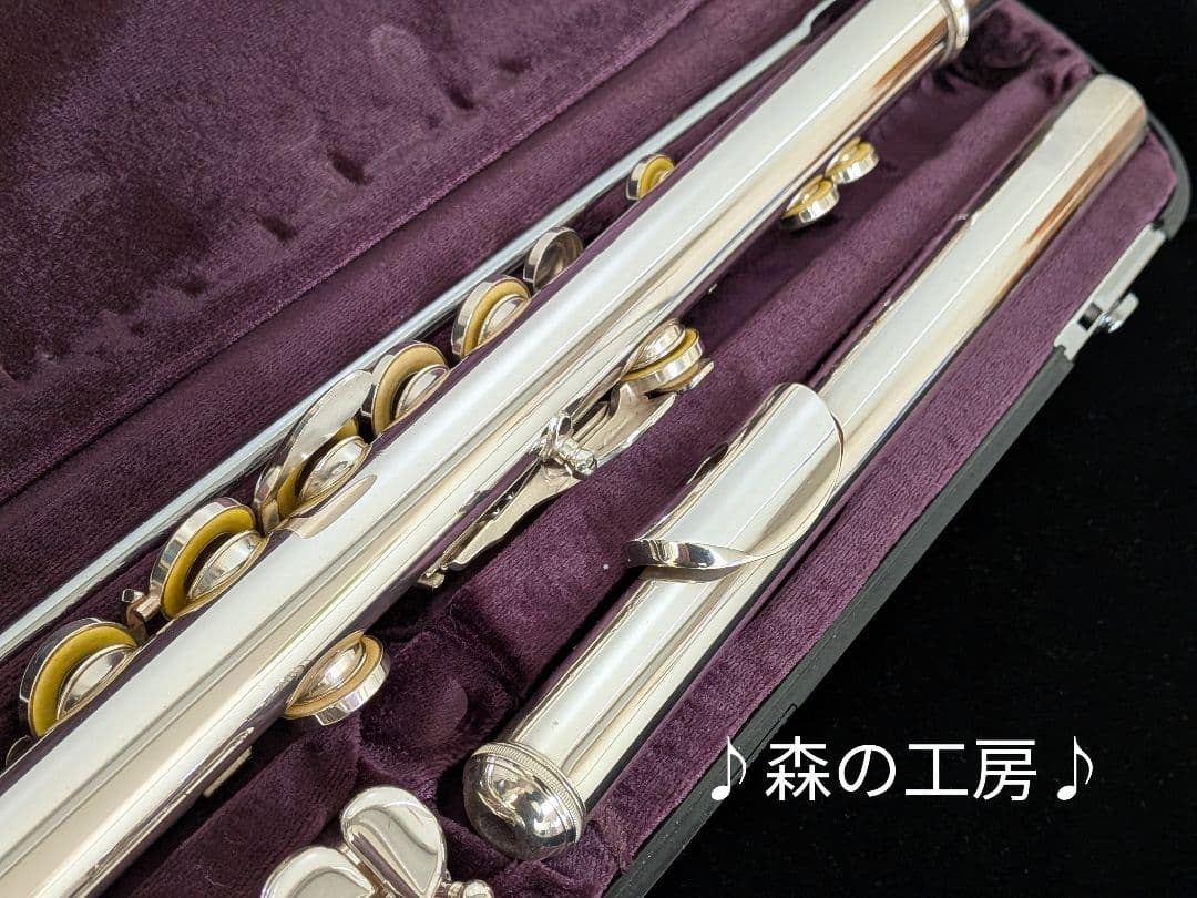 商談中【鯖ツナ】頭部管銀製・ヤマハフルート YFL311ⅡEメカ