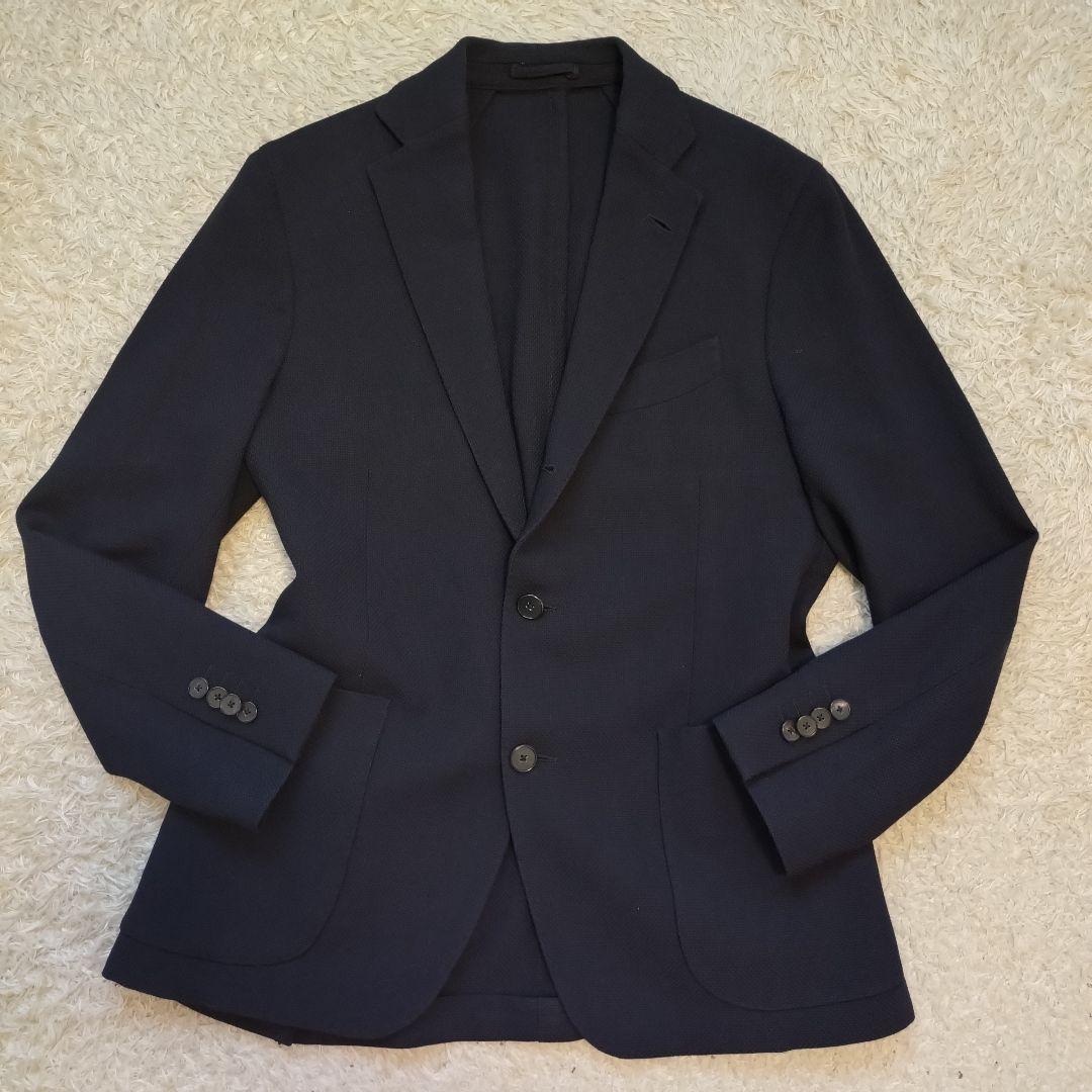 美品⭐ラルディーニ　テーラードジャケット　イタリア製　ホップサック　L