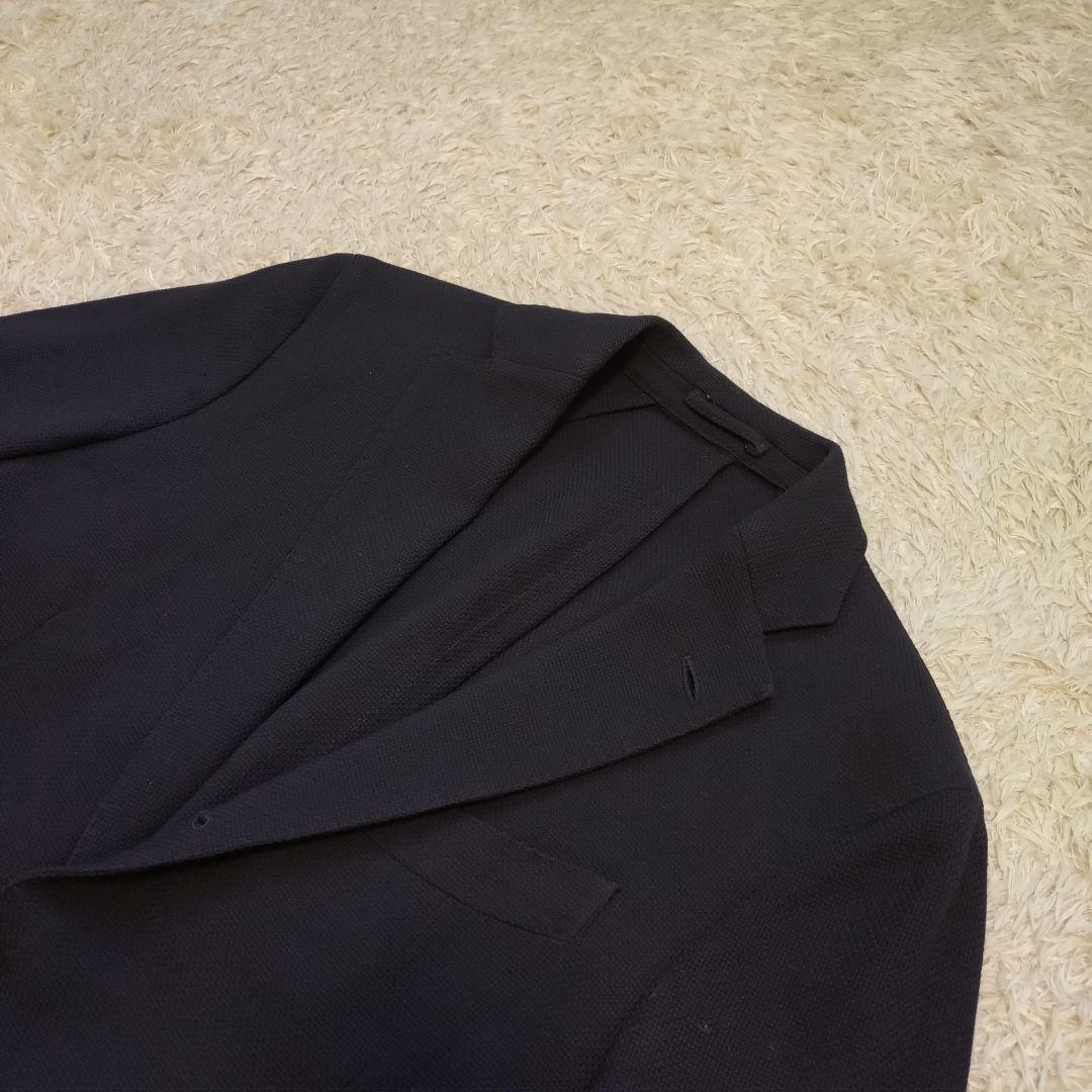 美品⭐ラルディーニ　テーラードジャケット　イタリア製　ホップサック　L