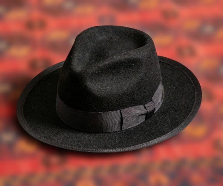 ミスターファットマン　ツゥーダラー　ウールハット　黒　XLサイズ６２ｃｍ MR.