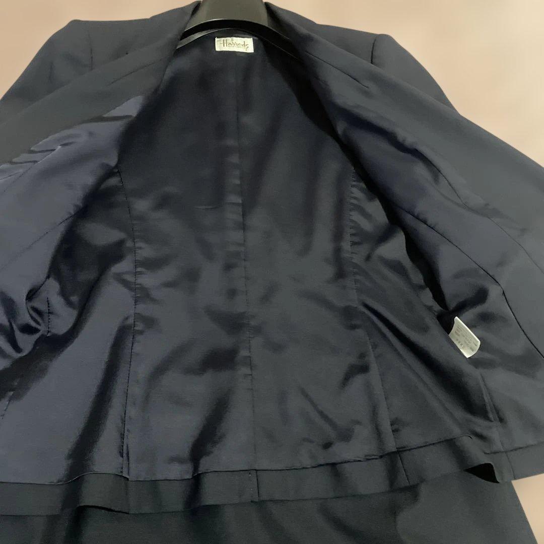Harrodsハロッズ☆テーラード　スカートスーツ　サイズ3