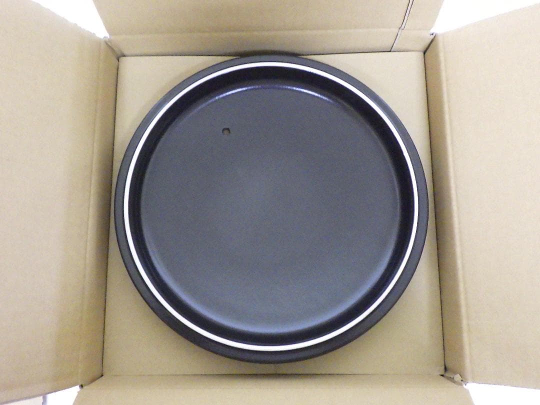 M1321 【未使用】セラポット ブラック 26cm 5点セット