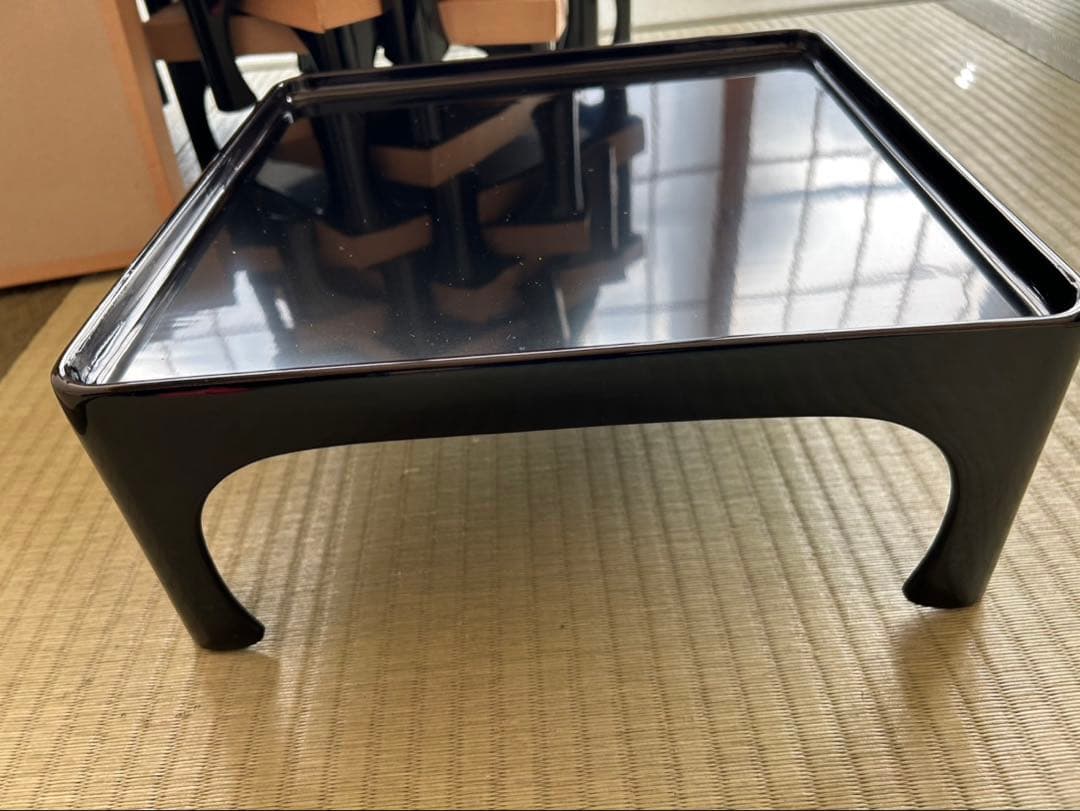 漆器 お膳 +漆器 お皿12セット プー子