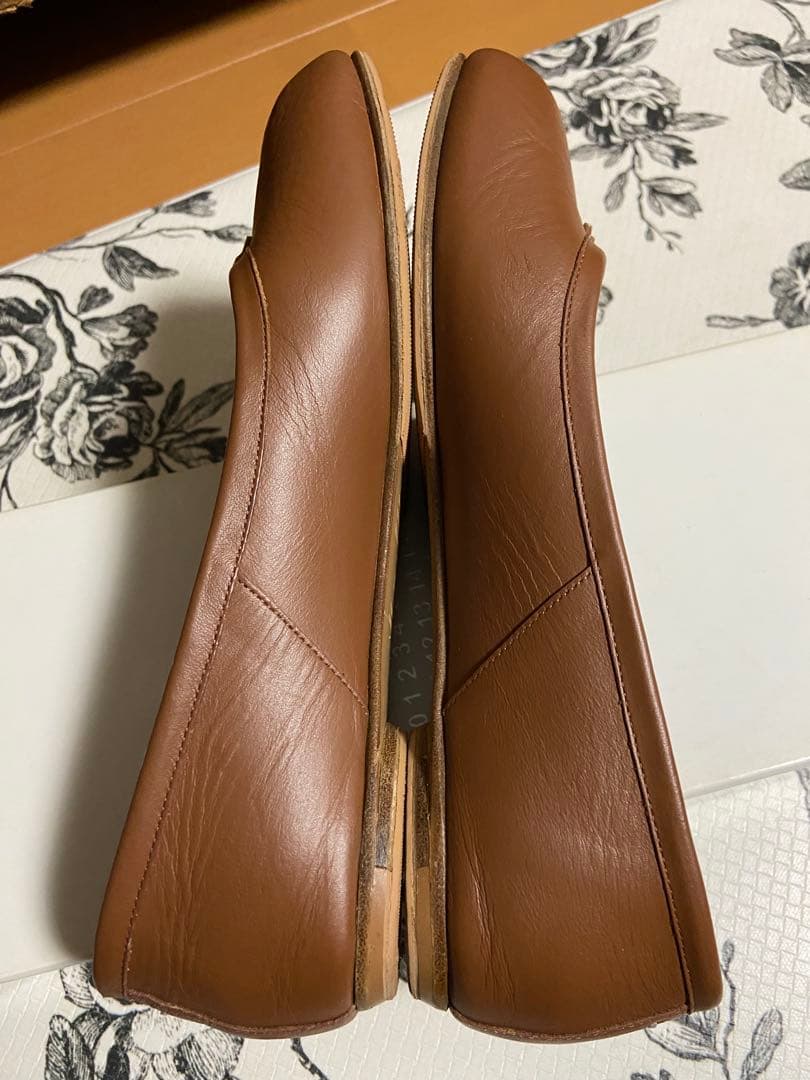 メゾン マルジェラ★ 足袋バレエシューズ ベージュ 36.5