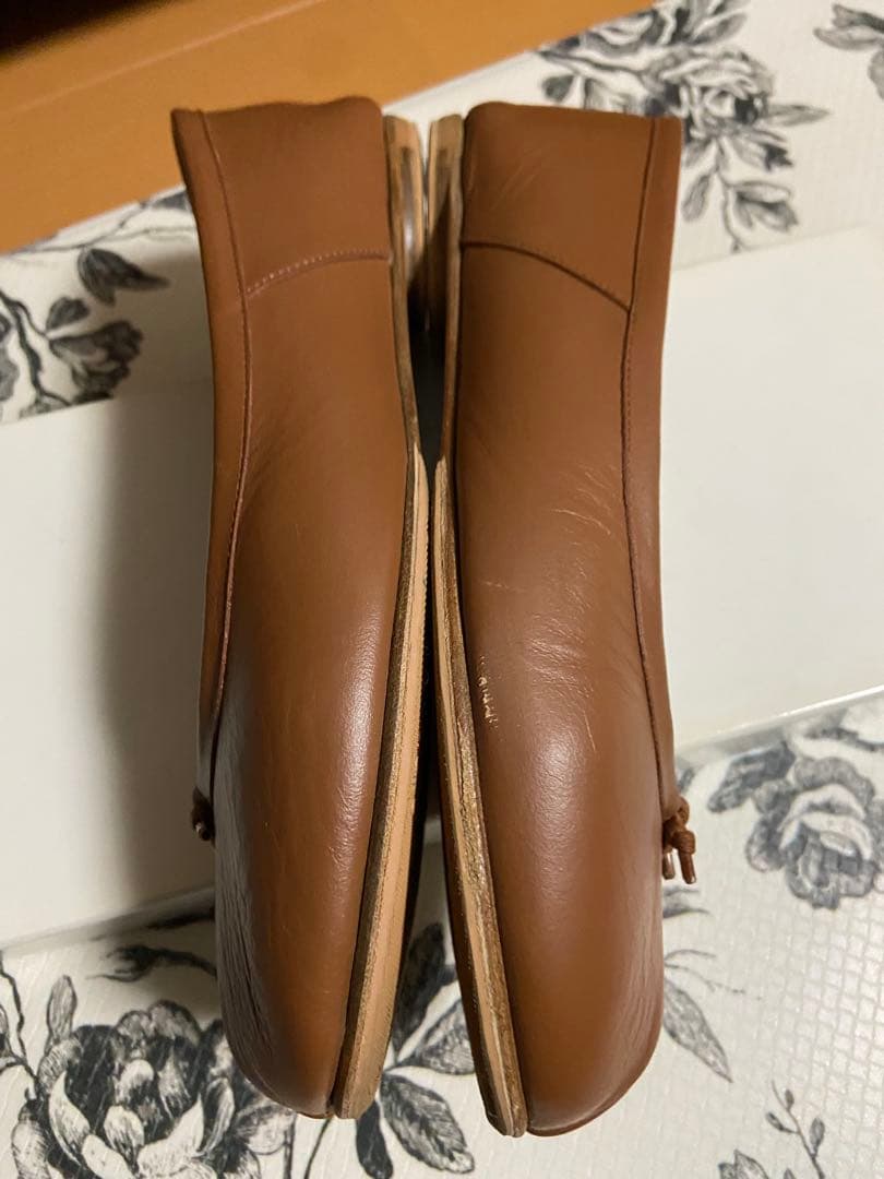 メゾン マルジェラ★ 足袋バレエシューズ ベージュ 36.5