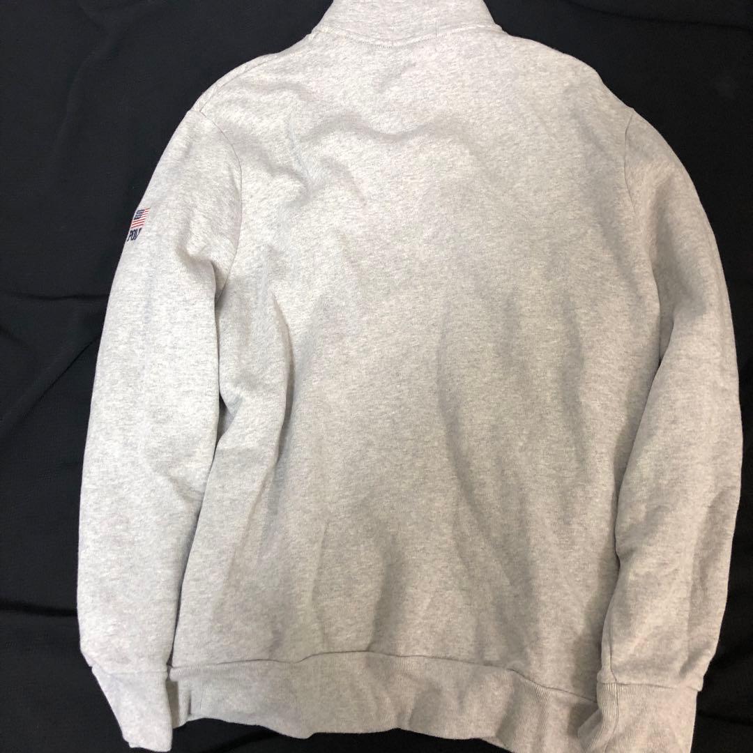 ラルフローレン ロンハーマ　USA ジップアップ　スウェット トレーナー　XL