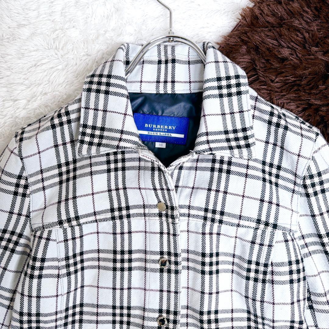 希少✨ BURBERRY バーバリー ノバチェック 総柄 デニム ジャケット