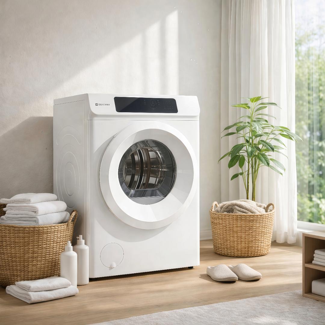 衣類乾燥機 8kg 家庭用 大容量 コンパクト設計 ドラム式 室内干 梅雨対策