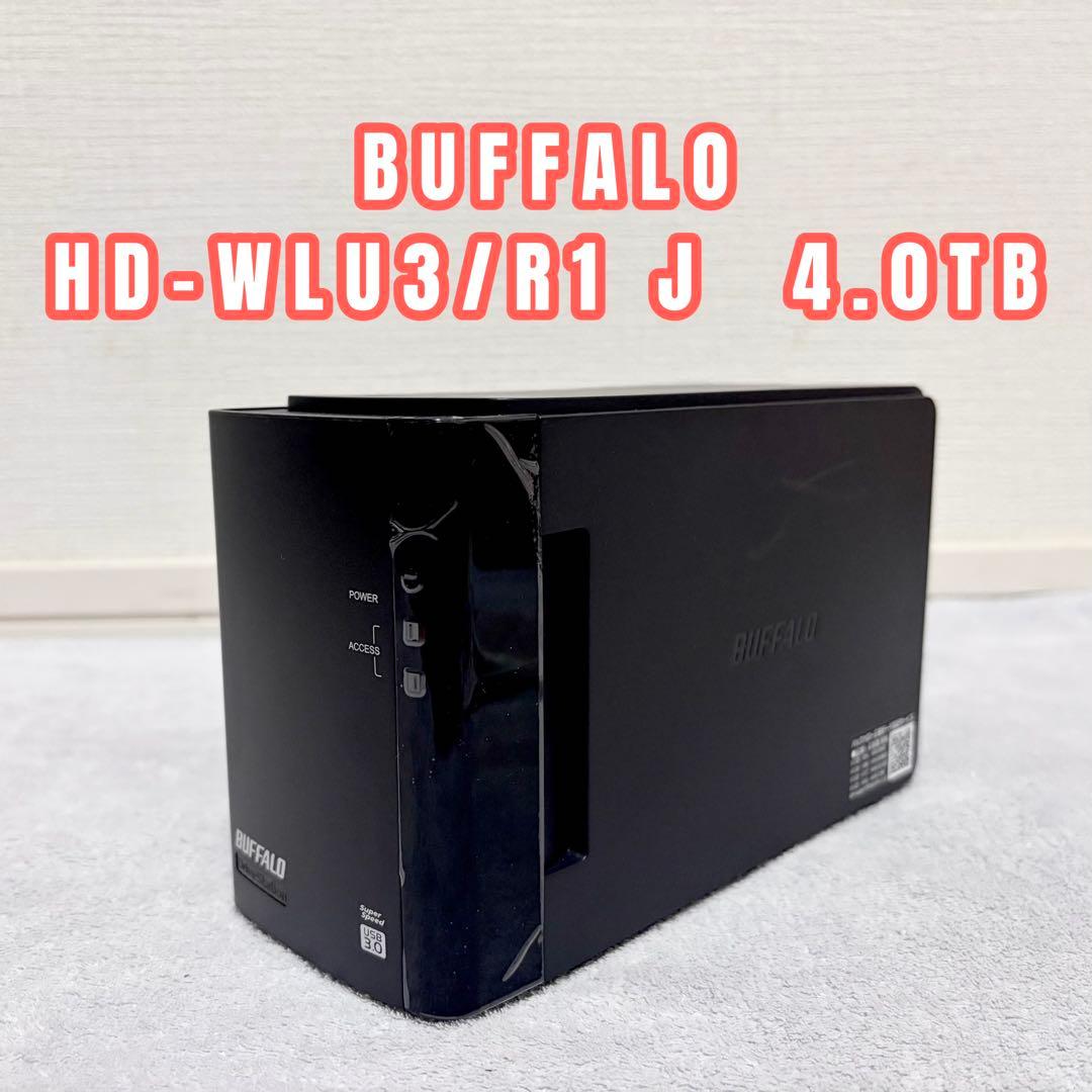 BUFFALO HD-WLU3/B1 J 4.0TB 外付けハードディスク