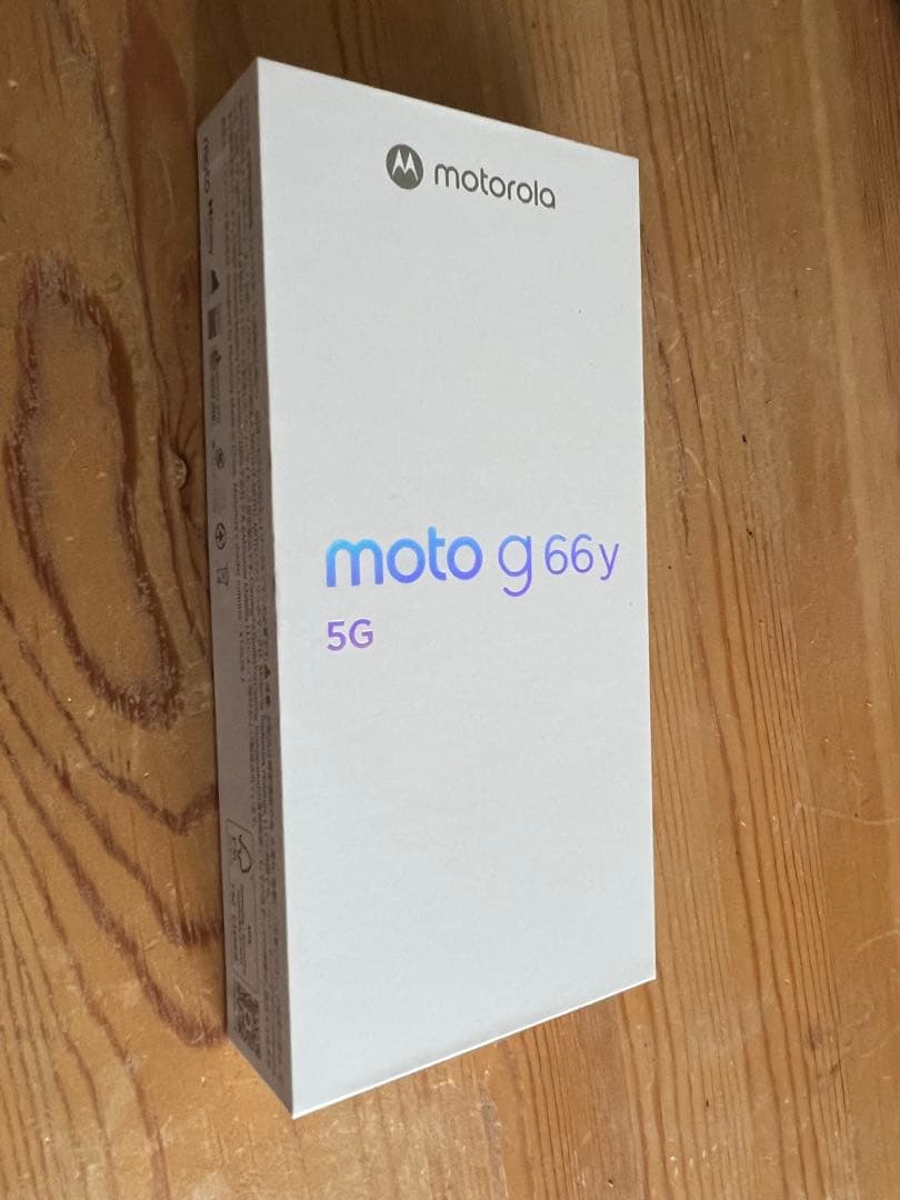 motorola moto g66y 5G ブラックオイスター 新品