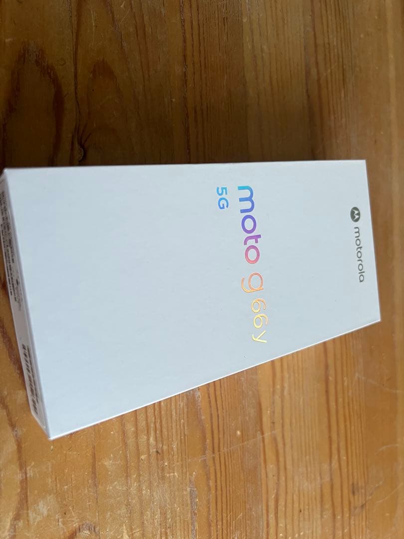 motorola moto g66y 5G ブラックオイスター 新品