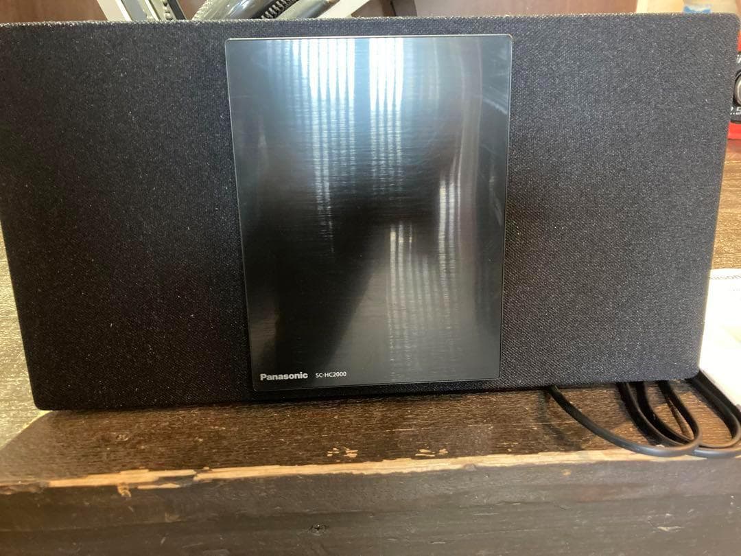 パナソニック ミニコンポ Bluetooth対応/SC-HC2000-K