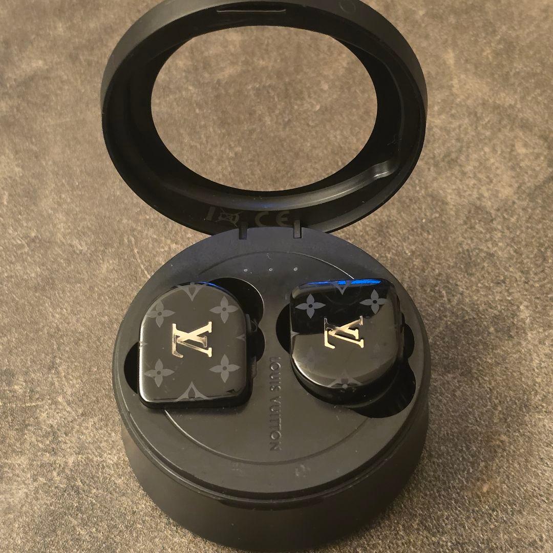 Louis Vuitton ワイヤレスイヤホン ブラックルイヴィトン