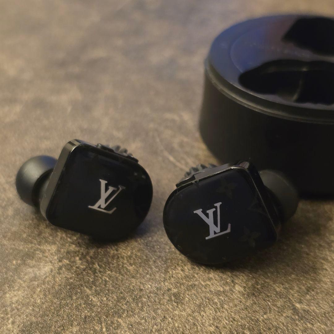 Louis Vuitton ワイヤレスイヤホン ブラックルイヴィトン