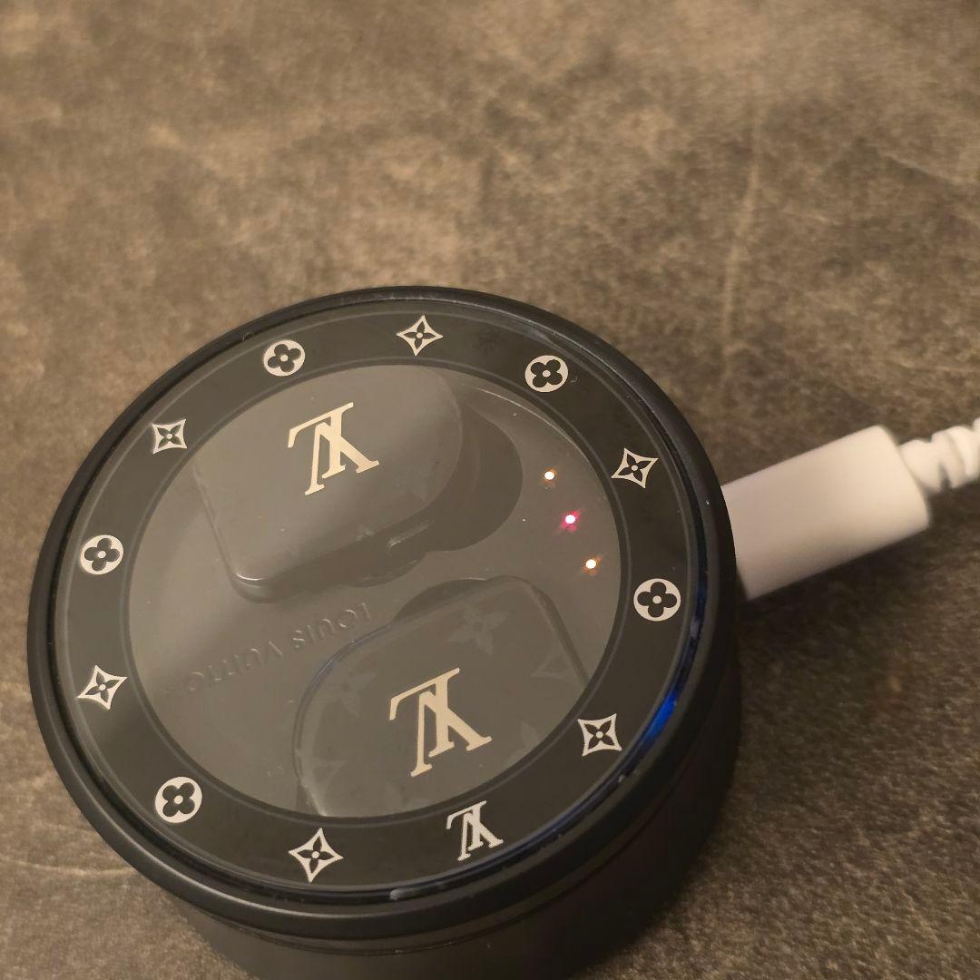 Louis Vuitton ワイヤレスイヤホン ブラックルイヴィトン