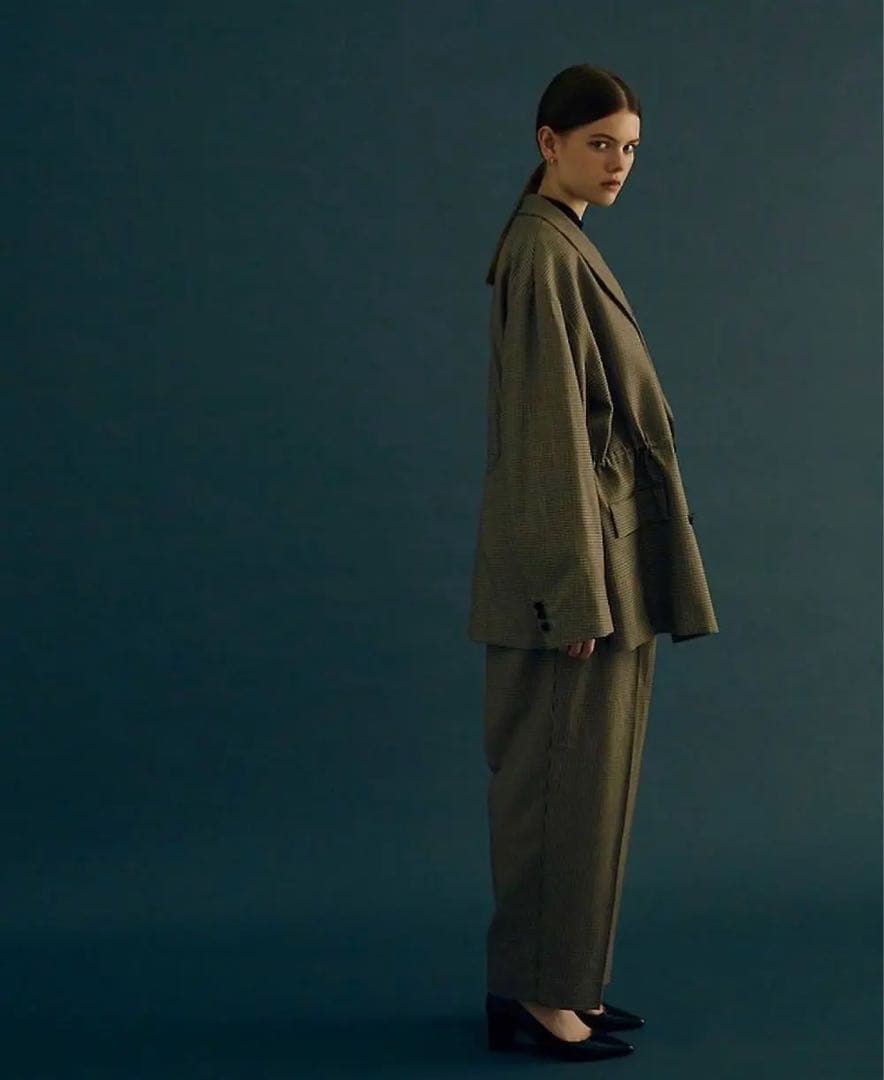 【極美品】定価3.5万 YOKE ヨーク 1TUCK WIDE TROUSERS