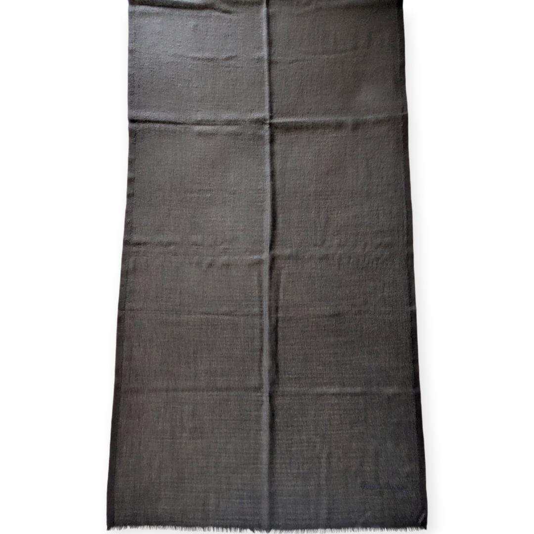 RALPH LAUREN PURPLE LABLE ブラックカシミヤストール