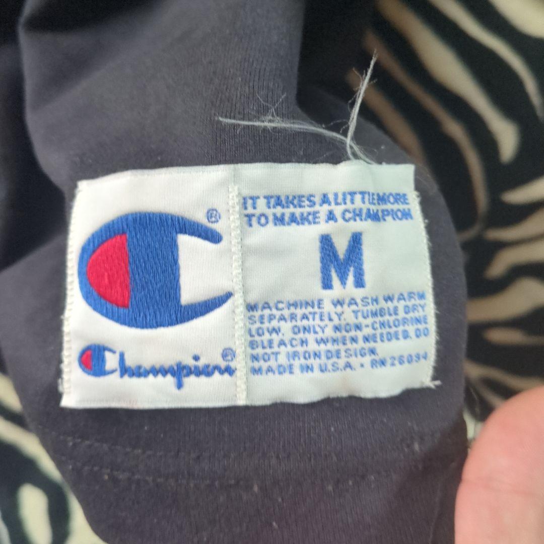 希少激レアChampion ×BOUNTYHUNTERコラボベースボールTシャツ