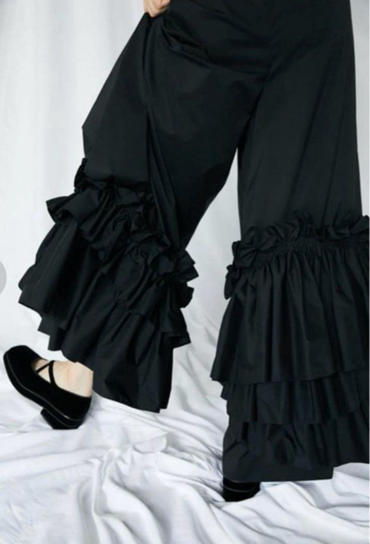 美品 ENFOLD エンフォルド　パンツ　フリル