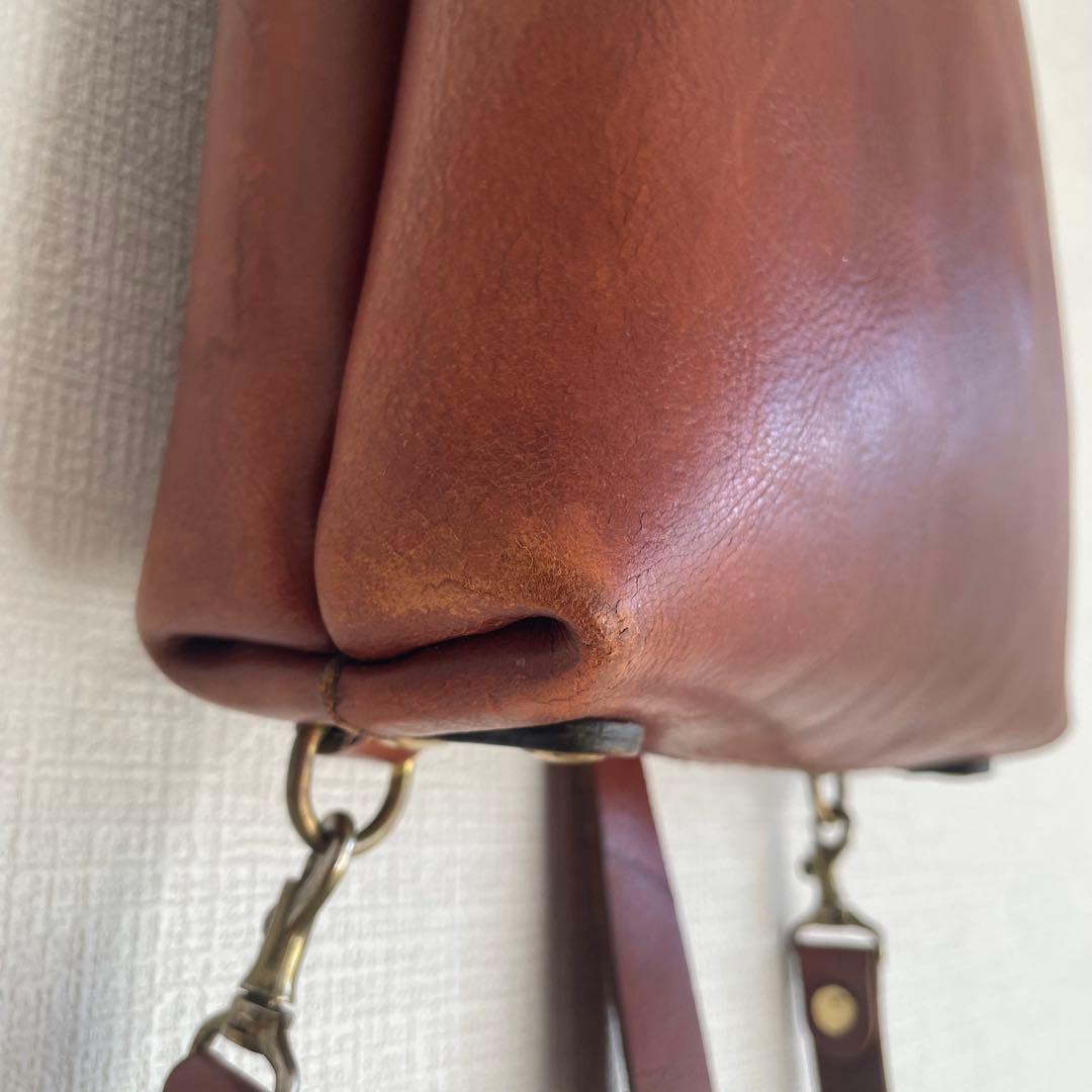 HERZ ヘルツ　ラックスリュック　R-143 ナロー　チョコ　ブラウン　茶