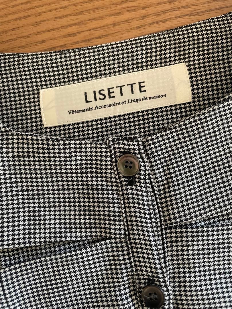 完売【リゼッタ】千鳥格子柄のブラウス『パメラ』　日本製