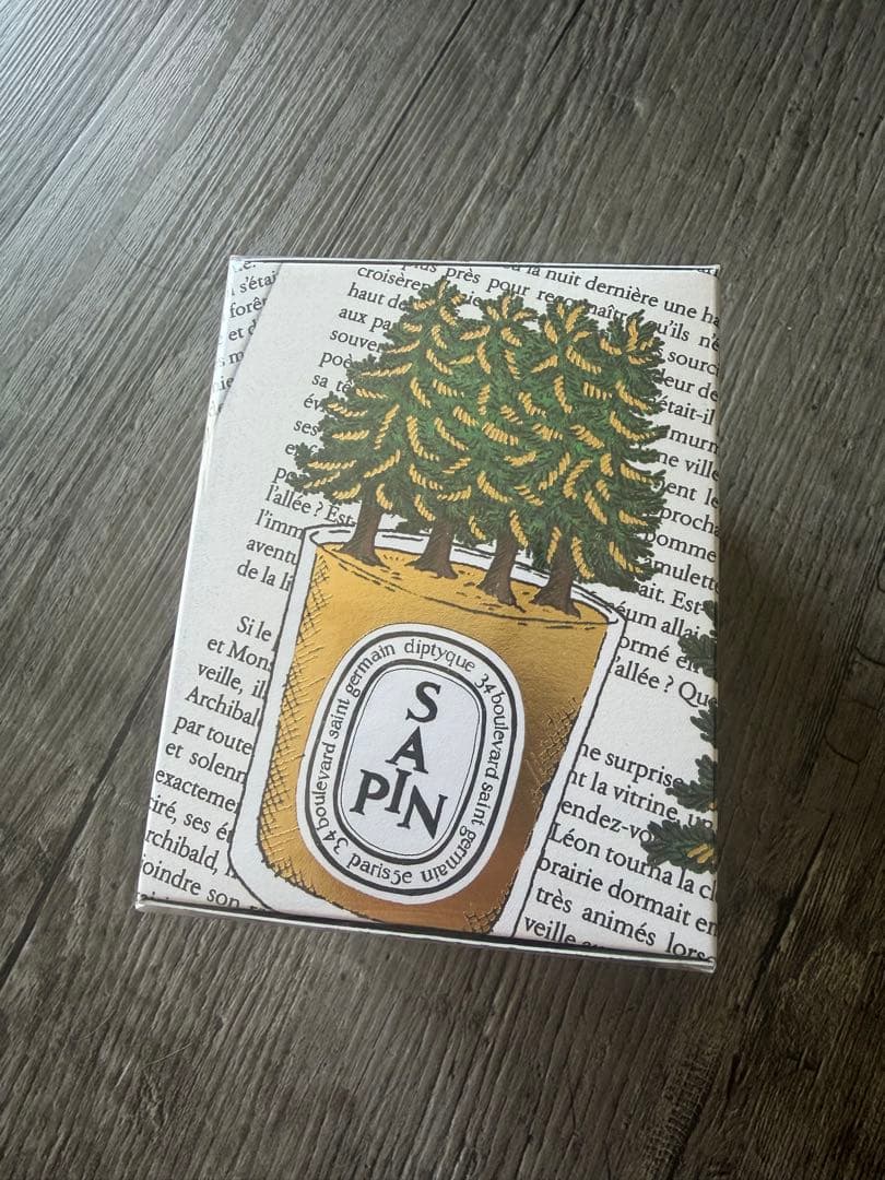 ディプティック サパン　2025ホリデー限定 キャンドル 190g 新品未開封