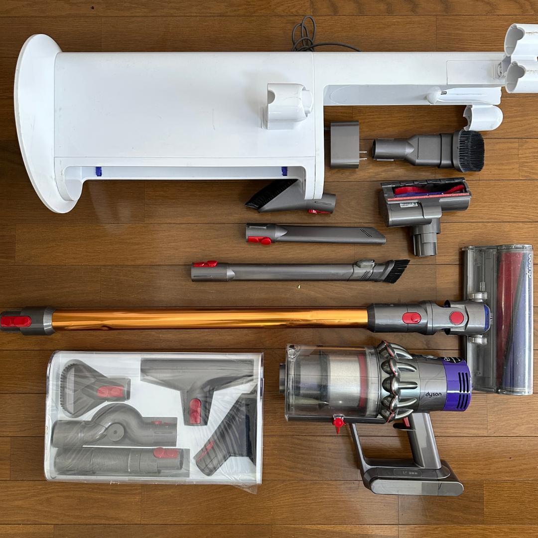 動作確認済　dyson　SV12　V10　フロアドック完備　ダイソン　コードレス