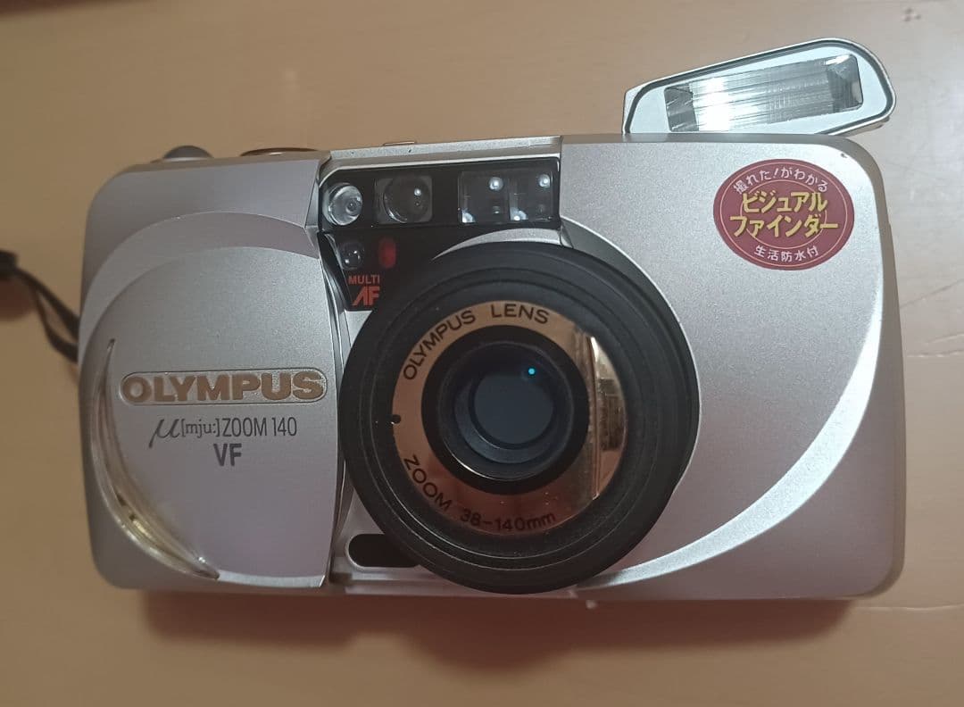 Olympus μ ZOOM140 VF　フィルムカメラ