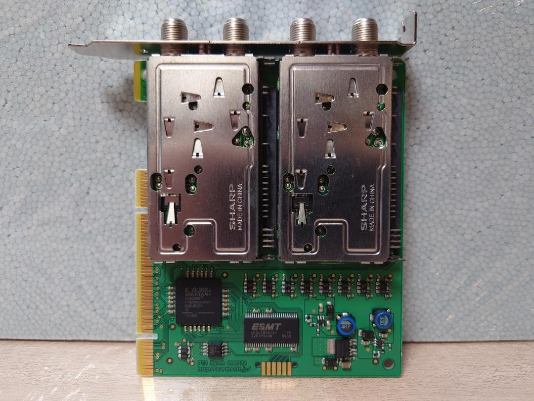 未使用 アースソフト PT2 Rev.A 地デジ・BSCSチューナーカード②