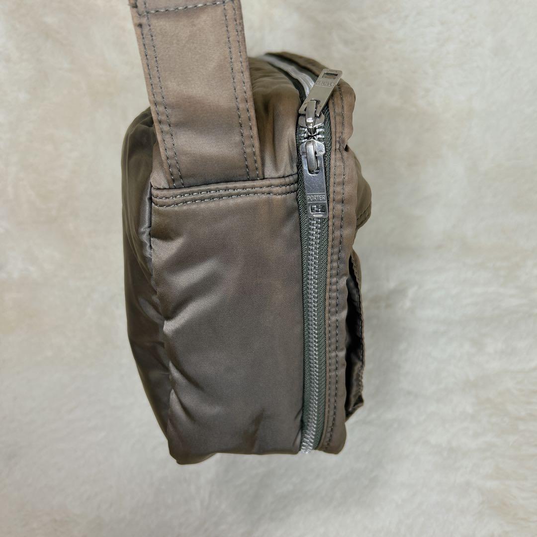 ✨現行✨ PORTER 2層式 タンカー ショルダーバッグ シルバーグレー