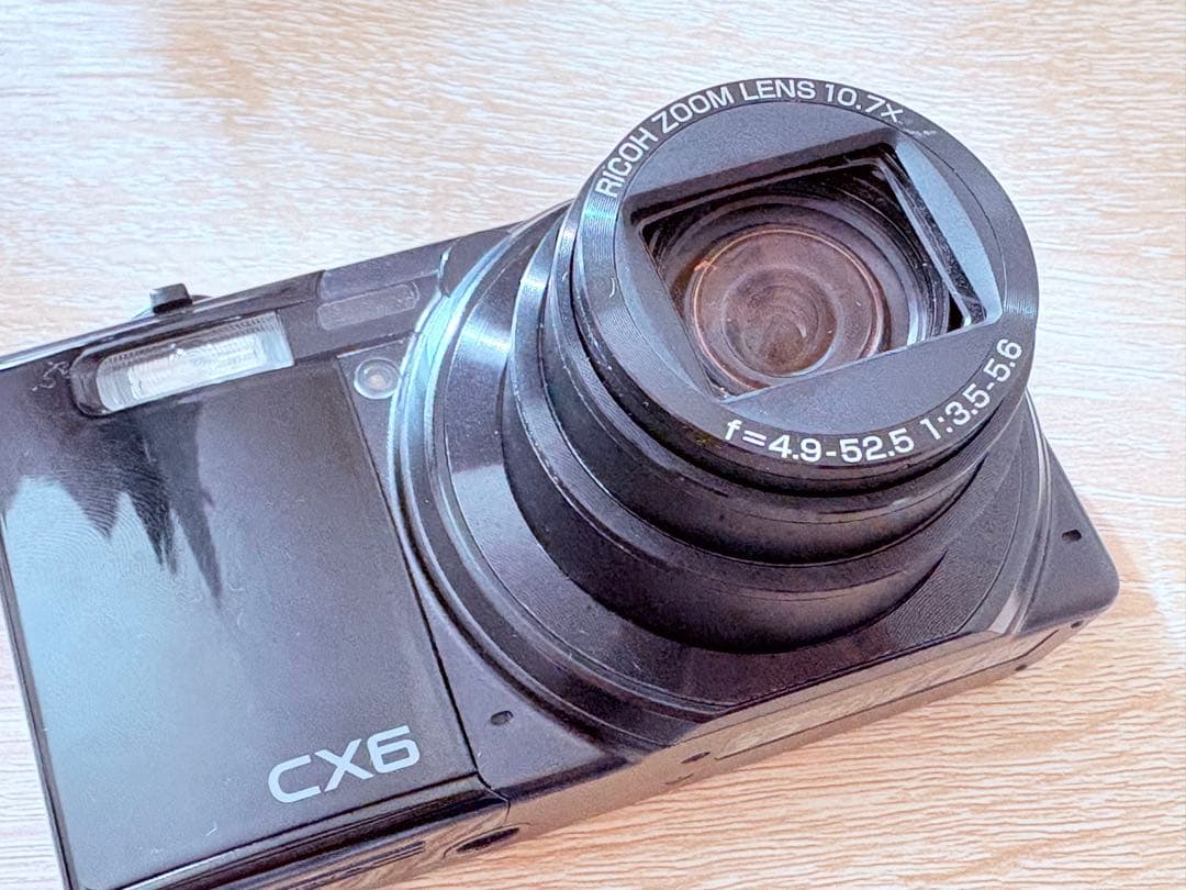 【動作確認済み】RICOH CX6 デジタルカメラ