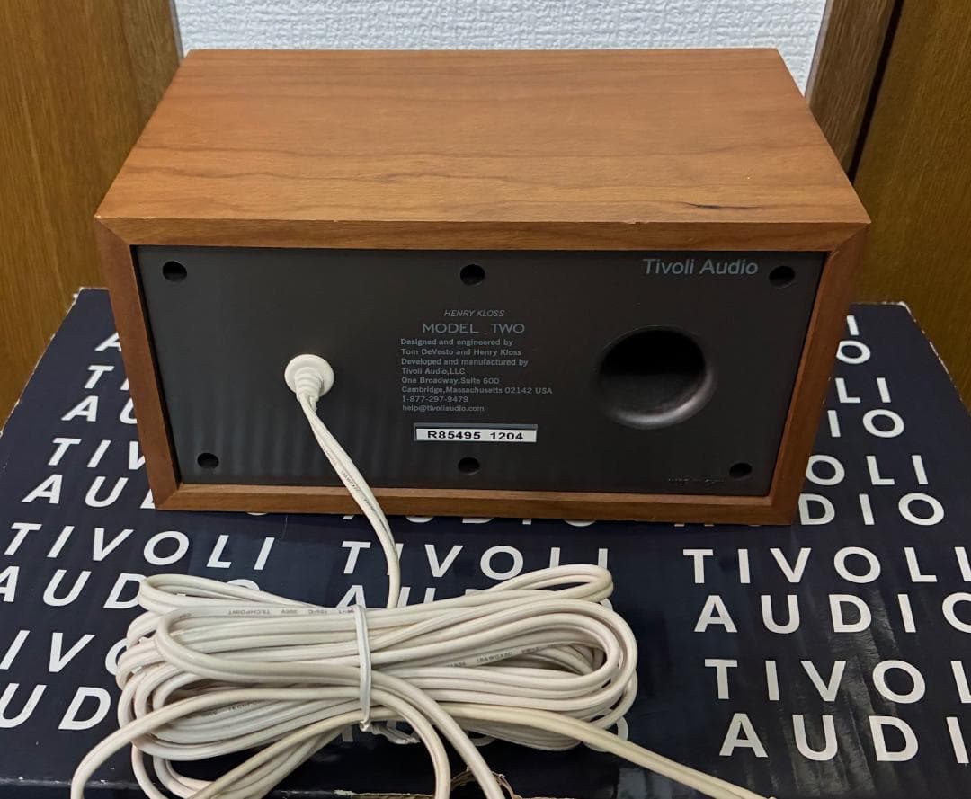 【美品・完動品】Tivoli Audio　MODEL TWO　ラジオ　元箱付