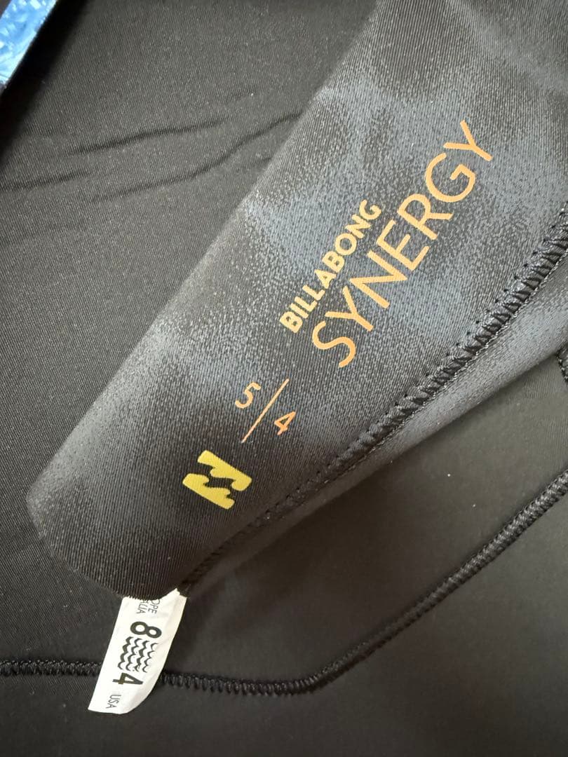 ビラボン　5/4mm　ファーナス　シナジー チェストジップ ウェットスーツ