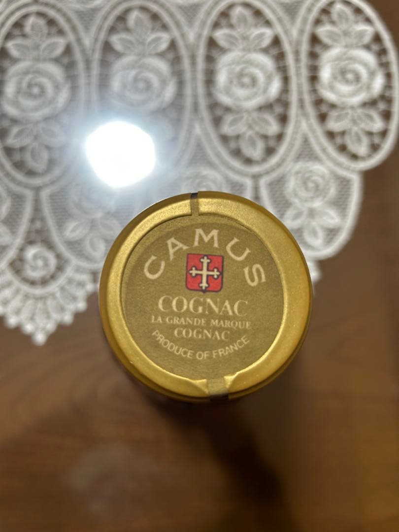 未開封　カミュ　バカラ　カラフェ　コニャック　替栓付き　箱無し