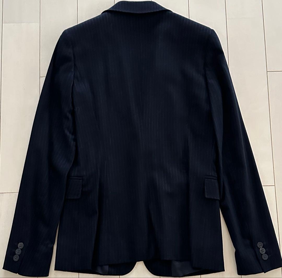 Max Mara 黒 ストライプ テーラードジャケット