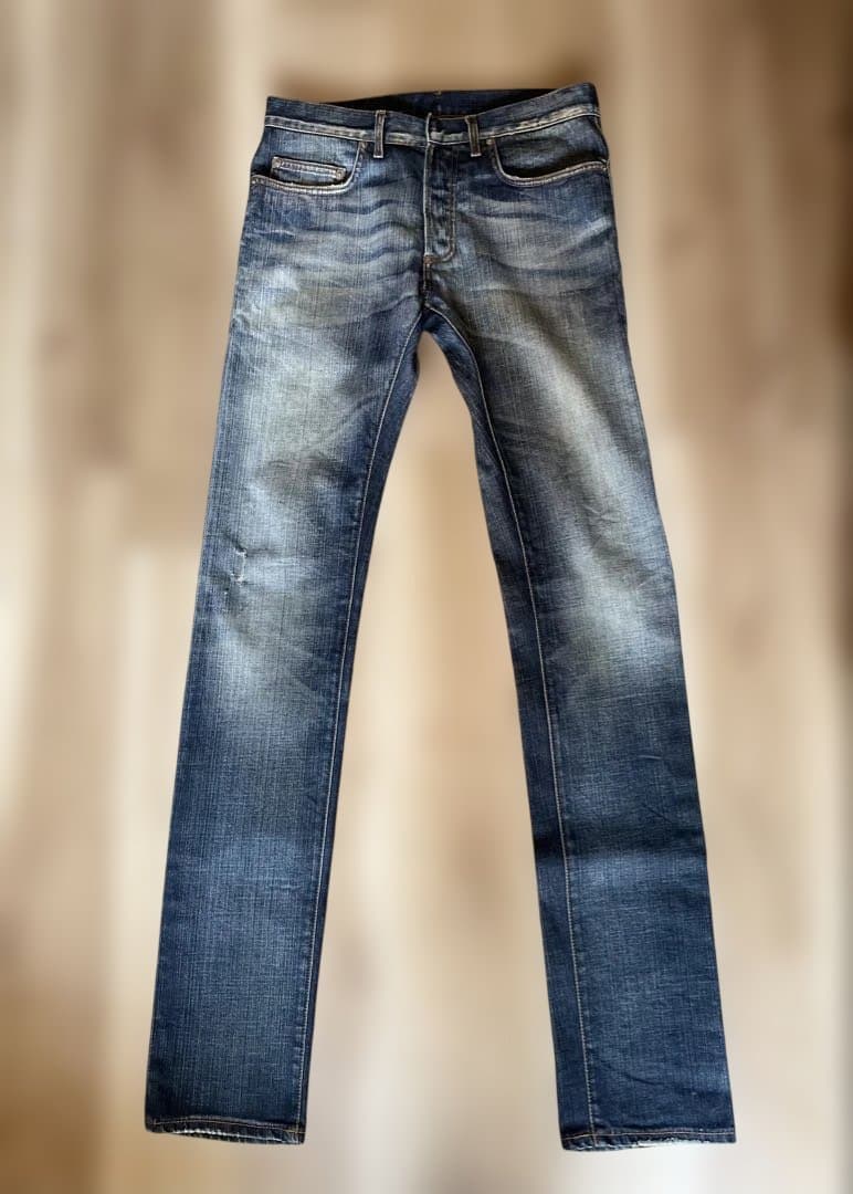 ディオールオム JAKE クリス期 11AW インディゴ デニムパンツ