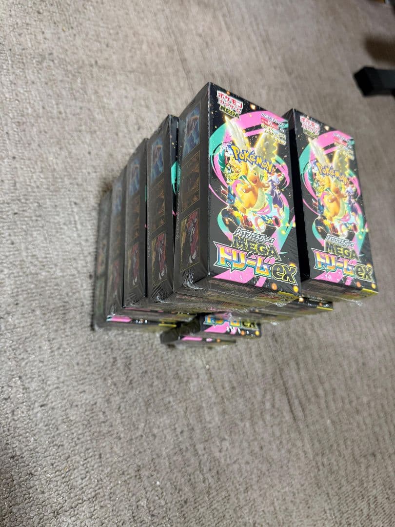 ポケモンカードゲーム メガEXボックス 10個セット