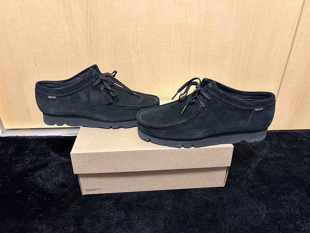 Clarks クラークス ワラビー gore-tex UK7.5