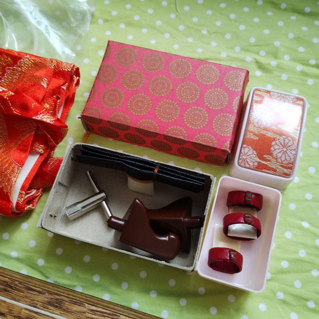 ミニお琴 爪 箱 カバー 教本 付き